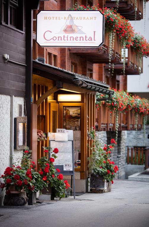 Hotel Continental Zermatt Zewnętrze zdjęcie